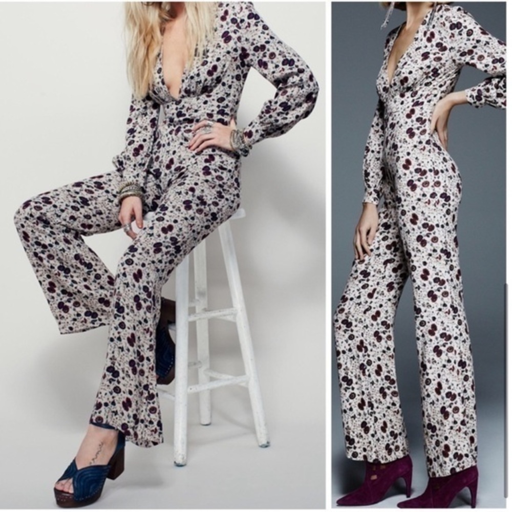 NWT Free People Some Like It Hot Jumpsuit 12
